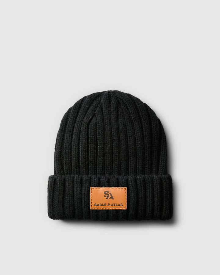 Ribbed Acrylic Beanie